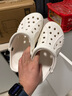 卡駱馳（crocs）經(jīng)典Clog男女洞洞鞋一腳蹬沙灘鞋CR10001-100 39 （39-40） 曬單實拍圖