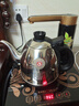 金灶（KAMJOVE）全智能自動(dòng)上水電熱水壺茶具燒水壺保溫電水壺茶臺燒水壺全自動(dòng)上水壺燒水器 K7 0.9L 黑色 曬單實(shí)拍圖