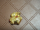 世紀緣珠寶古法黃金吊墜女999足金三花萌馬琺瑯點(diǎn)睛吊墜送女友禮物 4.84g三花御馬吊墜【紅】 曬單實(shí)拍圖