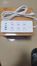 公牛（BULL）20W PD蘋果快充插座/插線板/插排/接線板 Type-c+USB+6插孔 全長3米白色 GNV-U1206 總控開關(guān) 曬單實拍圖