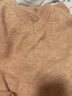 皮爾卡丹（pierre cardin）溫柔粉色套頭毛衣女春秋慵懶風(fēng)寬松顯瘦V領(lǐng)泡泡袖外穿軟 粉色【優(yōu)質(zhì)版】 L _【100-110斤】 曬單實(shí)拍圖