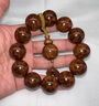 鳳御皇四川小葉金絲楠木手串龍膽紋水波紋陰沉木烏木滿(mǎn)瘤疤佛珠 2.0-240906-T16金絲楠木瘤疤紋手 20mm 曬單實(shí)拍圖