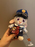Disney迪士尼狐尼克朱迪掛件衣服公仔10cm娃衣鑰匙扣玩偶圍巾頭飾著替 護(hù)目鏡+尼克制服套裝+尼克掛件 不含娃，尼克狐掛件適用 曬單實(shí)拍圖