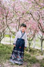 小淘孩兒童古裝漢服男女童春秋國學(xué)服國風(fēng)馬面裙三字經(jīng)中秋演出服 藍130 曬單實(shí)拍圖