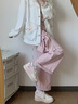 大東女士多巴胺花邊厚底小白鞋女2025新款櫻花粉板鞋小香風(fēng)小眾休閑面包鞋 粉色 -仙女風(fēng) 36 -京東快遞 曬單實(shí)拍圖