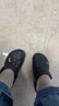 卡駱馳crocs貝雅云彩女士洞洞鞋戶外休閑鞋|208186 黑色-001(含智必星) 38 (240mm) 曬單實(shí)拍圖