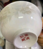 浩雅景德鎮高檔陶瓷碗具套裝陶瓷米飯碗家用雅清4.5英寸高腳碗10個(gè)裝 曬單實(shí)拍圖