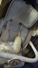 babycare天絲苧麻車席透氣寶寶專用手推車坐墊通用席子云朵樂章38×70CM 曬單實拍圖