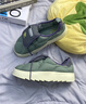 adidas「面包鞋」PUFFYLETTE經(jīng)典運動(dòng)棉鞋男女秋冬阿迪達斯三葉草 綠/深灰   43 曬單實(shí)拍圖