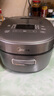 美的（Midea）電飯煲4l/5升家用ih立體加熱1300W大火力香甜精鐵厚釜智能電飯鍋柴火飯上蓋可拆3-4-5-6-8-10個(gè)人 4L 【線(xiàn)下同款】仿古IH灶火 | 精鐵厚釜 曬單實(shí)拍圖