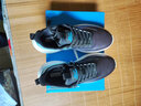 回力（Warrior）回力官方男鞋秋季皮面防水運動(dòng)鞋男輕便休閑跑步鞋子男 黑藍綠 42 曬單實(shí)拍圖