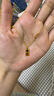 周大福 金條金磚吊墜項(xiàng)鏈套鏈(工費(fèi)880)40cm約7.45g F226470 曬單實(shí)拍圖