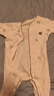 貝肽斯寶寶連體衣春秋男女爬服新生嬰幼兒衣服純棉哈衣 小小熊 90cm 曬單實(shí)拍圖