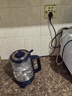美的（Midea）養(yǎng)生壺 1L大容量一體式噴淋煮茶器蒸煮茶壺 辦公室煮茶燒水一體機(jī) 304不銹鋼花茶白茶ZC10S01 曬單實(shí)拍圖