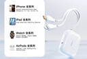 圖拉斯【國家3C認證 | 可上飛機】充電寶自帶線(xiàn)10000mah超大容量小巧便攜移動(dòng)電源適用于蘋(píng)果17/16華為 【3C認證】冰莓粉TypeC+Lightning口 國家3C認證·10000毫安超大容 曬單實(shí)拍圖