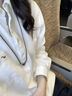 何佳功襯衫女長(cháng)袖純色美式復古水洗做舊感2025秋季寬松休閑襯衣外套簡(jiǎn)約 白色 M 【建議90-110斤】 曬單實(shí)拍圖