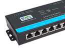 智嵌物聯(lián)（ZQWL） 串口服務(wù)器8口RS232/422/485轉以太網(wǎng)口Modbus rtu轉tcp 曬單實(shí)拍圖
