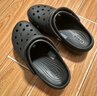卡駱馳（crocs）經(jīng)典云朵Clog女沙灘洞洞鞋涼拖鞋206750 206750-001  36  曬單實(shí)拍圖