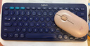 羅技（Logitech）時(shí)尚系列 PEBBLE 2 COMBO鍵鼠套裝 無線鍵鼠套裝 雙模連接 自定義按鍵 三臺(tái)設(shè)備配對(duì) 煙云灰 曬單實(shí)拍圖
