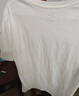 回力短袖t恤男秋季純棉內搭圓領(lǐng)打底衫男印花休閑百搭上衣男裝白色L 曬單實(shí)拍圖
