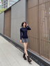 7or9蘑菇 靴子女2025年秋冬新款女靴短靴絨面時(shí)裝靴女鞋 蘑菇 3.5cm 37 曬單實(shí)拍圖