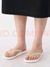 無(wú)印良品（MUJI） 男女通用 舒適  沙灘鞋（男士/女士）男鞋女鞋涼拖 米白色X米白色 5S 24 cm/38碼/S 曬單實(shí)拍圖