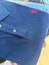 U.S. POLO ASSN.polo衫男翻領(lǐng)秋季純棉商務(wù)休閑長(cháng)袖t恤男士高端上衣 藏藍色 XL 曬單實(shí)拍圖