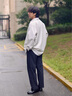 木林森男鞋休閑百搭皮鞋上班通勤一腳蹬豆豆鞋男 黑色 43 曬單實(shí)拍圖