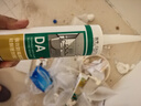 瓦克（WACKER）DA防霉玻璃膠廚衛(wèi)專用密封膠防水美容膠中性馬桶封邊硅膠透明1支  曬單實(shí)拍圖