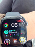 Apple/蘋(píng)果 Watch S11 智能手表GPS款42毫米深空灰色鋁金屬表殼黑色運動(dòng)型表帶M/L MEUH4CH/B 曬單實(shí)拍圖