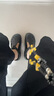 卡駱馳（crocs）經(jīng)典瑪麗珍Clog男女沙灘涼鞋210581 210581-001  36  曬單實(shí)拍圖