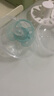 新安怡（AVENT）飛利浦進口安撫奶嘴新生嬰兒防脹氣0-6-18個月寶寶硅膠奶嘴馬卡龍  0-6個月 1只裝 馬卡龍藍 曬單實拍圖