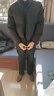 羽絨棉服男士秋冬季新款加厚棉襖外套韓版潮流修身潮牌面包棉衣男 黑色 L 曬單實(shí)拍圖