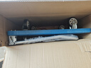 阿蒂亞 平板車小推車73x47cm雙鋼管500斤手推車手拉車折疊拉貨拖車藍色 曬單實拍圖