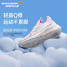 Skechers斯凱奇兒童鞋春懶人一腳蹬休閑鞋女童透氣運動(dòng)鞋319056L 曬單實(shí)拍圖