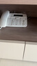 飛利浦(PHILIPS）電話機(jī)座機(jī) 固定電話 辦公家用 來(lái)電顯示 雙接口 免電池 CORD118白色 曬單實(shí)拍圖