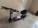希洛普（SEALUP） 鋰電池電動(dòng)滑板車 便攜可折疊電動(dòng)車 代駕兩輪代步車迷你電動(dòng)車 48V黑/朝陽(yáng)真空胎3C金宇星/120-150km 曬單實(shí)拍圖