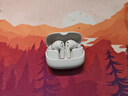 漫步者（EDIFIER）FitBuds Pro真無(wú)線主動(dòng)降噪藍(lán)牙耳機(jī)太空艙入耳式低延遲輕奢學(xué)生音樂(lè)游戲運(yùn)動(dòng)禮物適配于蘋(píng)果華為 【皮革紋理設(shè)計(jì)】晨曦白+收納袋 曬單實(shí)拍圖