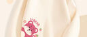 唐獅（TonLion）女童衛衣秋季新款可愛(ài)印花長(cháng)袖中大童單穿打底上衣 奶油杏 150 曬單實(shí)拍圖
