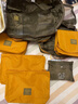 M Square旅行衣物收納包7件套衣服收納袋鞋子鞋袋鞋包數(shù)碼包 古羅馬巖黃 曬單實拍圖