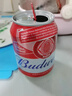百威啤酒mini紅罐淡色拉格255ml*24聽小罐整箱裝濃郁麥香 中秋送禮  曬單實拍圖