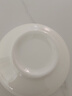 潔雅杰陶瓷碗中式白瓷小碗家用4.5英寸米飯碗喝湯碗面碗套裝10只裝 曬單實(shí)拍圖