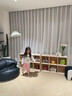 顧家家居矮書(shū)架落地置物架家用簡(jiǎn)易收納柜子多功能儲物柜分層架小型格子柜 原木色2格【小戶(hù)型甄選】 【免費送貨上門(mén)】 曬單實(shí)拍圖