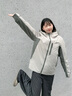 波司登（BOSIDENG）【疊變】三合一沖鋒衣鵝絨羽絨服防水男女同款外套B250331320 灰茶綠/松綠色|4070/4199|407N S 160/84A 體重約100-110斤 曬單實(shí)拍圖
