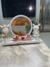 客廳電視柜擺件現代創(chuàng  )意流沙畫(huà)婚房裝飾布置姐姐閨蜜新人結婚禮物 萌兔流沙畫(huà)橙色 禮盒裝 送禮 曬單實(shí)拍圖