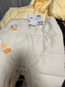 巴拉巴拉童裝嬰兒連體羽絨服輕薄羽絨服寶寶衣服2025冬裝抱衣爬服男童女童 藍色小熊-白鴨絨 80 cm-充絨量41g 曬單實(shí)拍圖