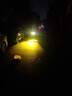 OEMG摩托車射燈惡魔眼超亮外置電動車射燈led爆閃燈雙透鏡激光小鋼炮 紅光惡魔眼射燈/一對+爆閃+開關 曬單實拍圖