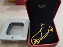 周大福 四方肖邦鏈素鏈黃金項鏈工費32045cm約2.8g F219748禮物 曬單實拍圖