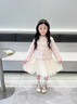 G.DUCKKIDS小黃鴨女童連衣裙秋裝2025新款洋氣兒童小香風(fēng)公主裙外套女孩裙子 粉色 120 建議5~6歲【110-120cm】cm 曬單實(shí)拍圖