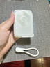 SUIDDY【3C認(rèn)證丨四合一】充電寶自帶線帶插頭器20000毫安大容量Magsafe快充移動(dòng)電源適用蘋果華為小米 【自帶線+磁吸+AC插頭】米白色 曬單實(shí)拍圖